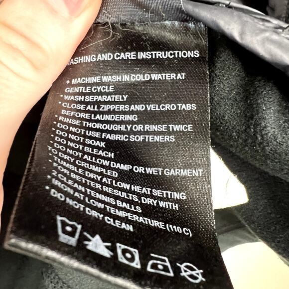 ORAGE Phoenix Jacket Quilted Puffer Full Zip Printed High Collar LARGE Ski Layer - Picture 8 of 8